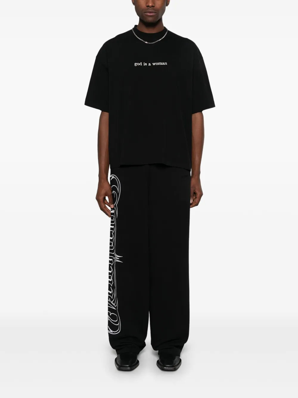 Logo-Embroidered Trousers