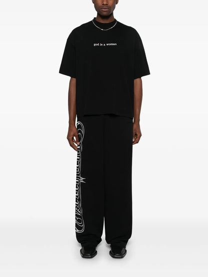 Logo-Embroidered Trousers