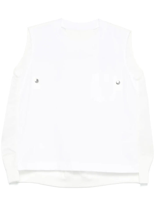 Panelled Tank Top