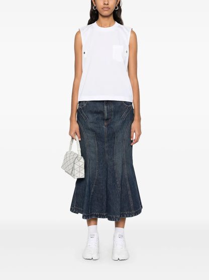 Panelled Tank Top