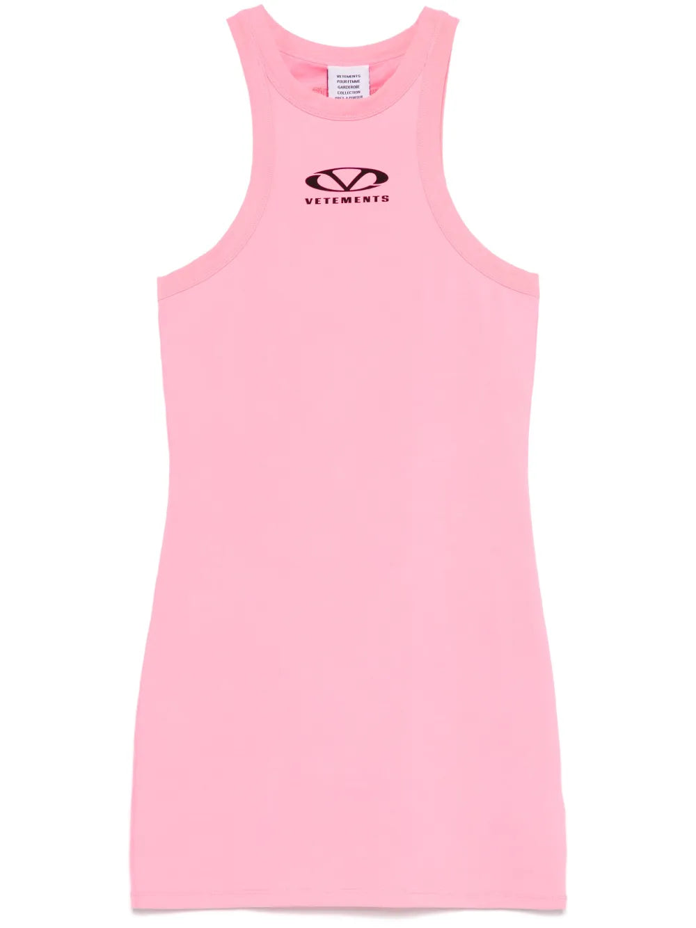 Logo-Print Mini Dress