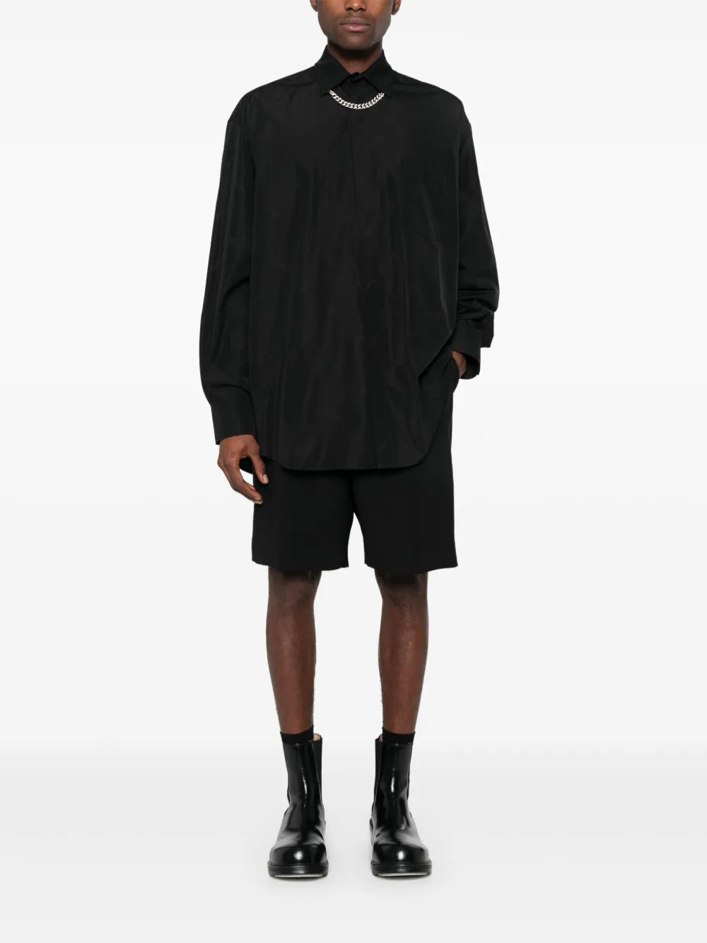 Logo-Embroidered Shirt