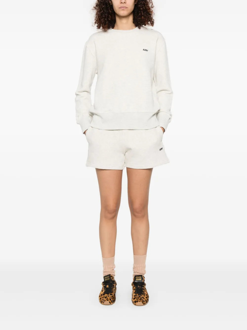 Embroidered-Logo Sweatshirt