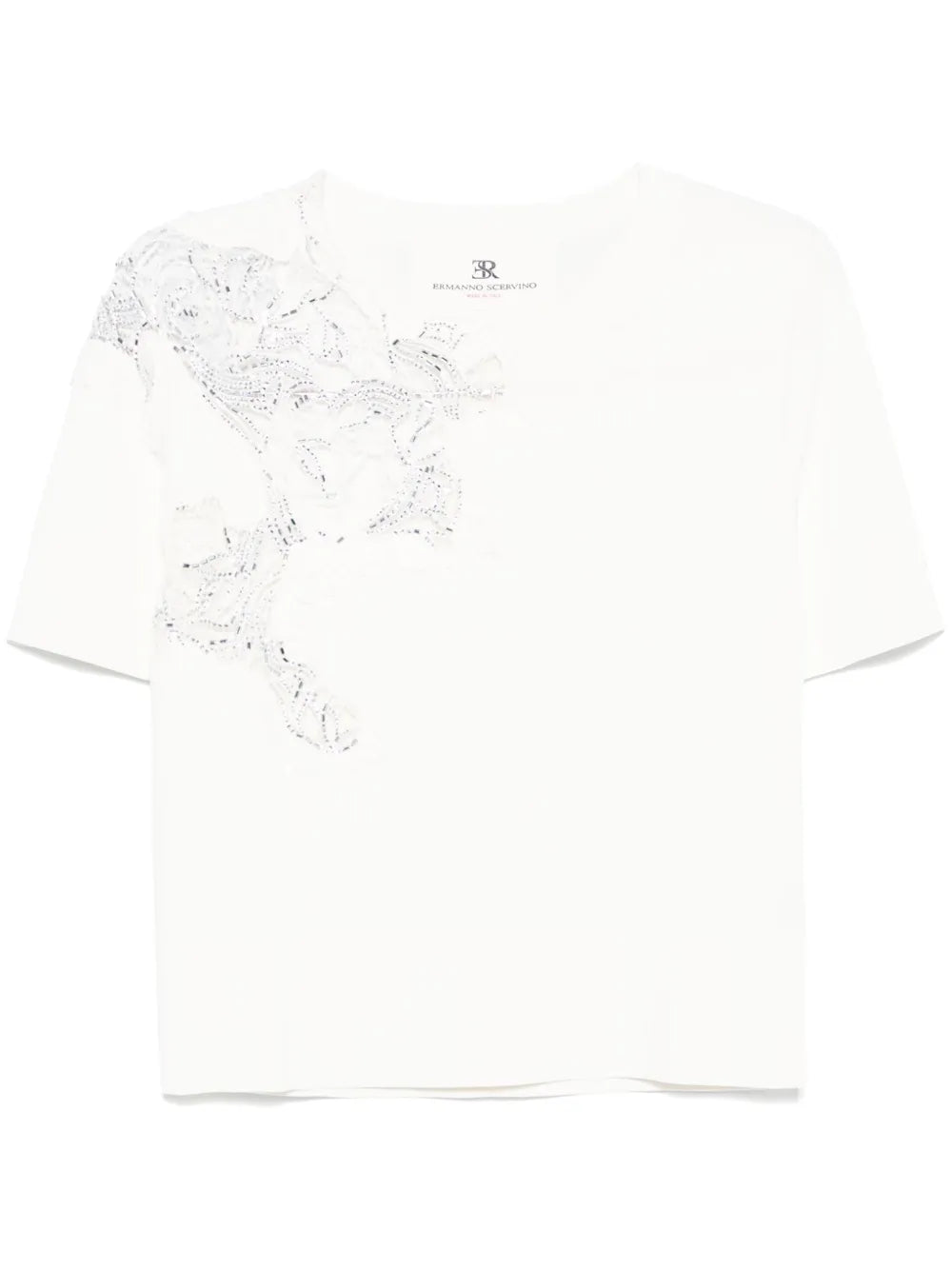 Crystal-Embellished T-Shirt