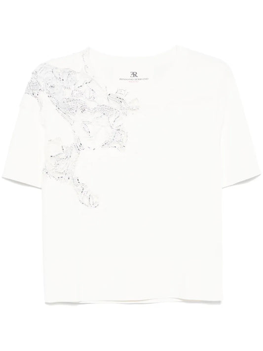 Crystal-Embellished T-Shirt