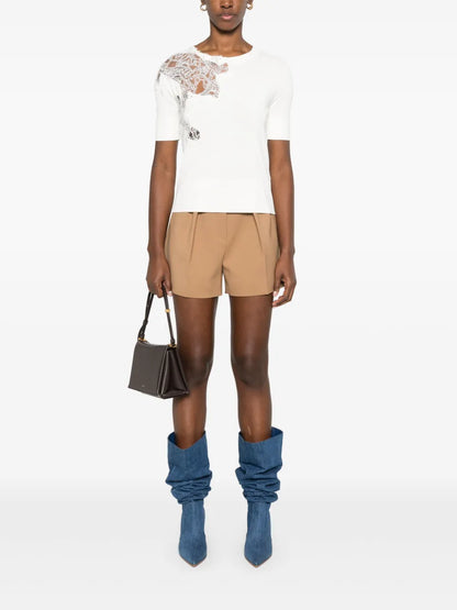 Crystal-Embellished T-Shirt