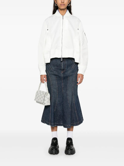 Zip-Up Bomber Jacket