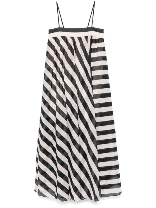 Maxine Striped Maxi Dress