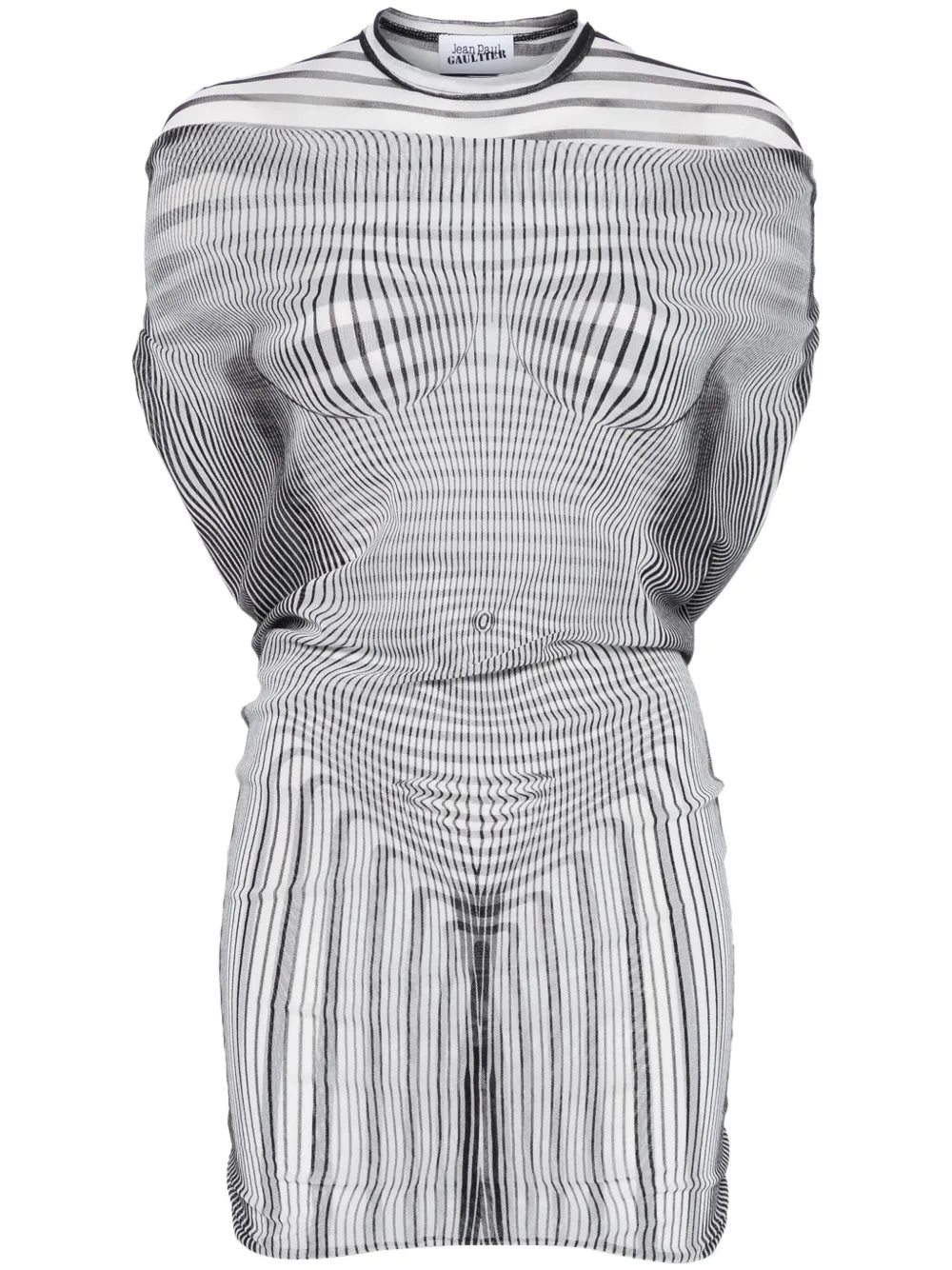 Illusion Mini Dress