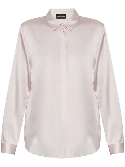 Silk-Satin Shirt