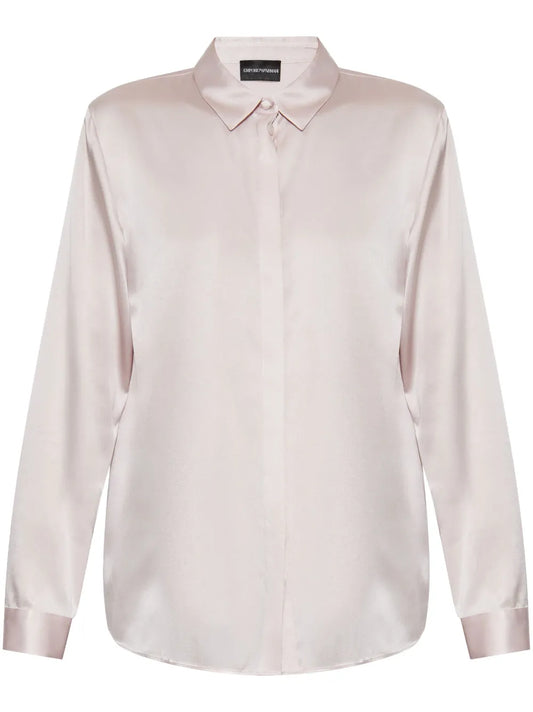 Silk-Satin Shirt