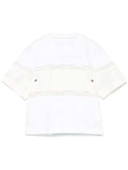 Contrast-Panel T-Shirt