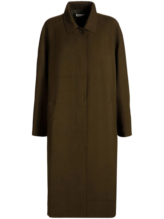 Fluid Gabardine Coat