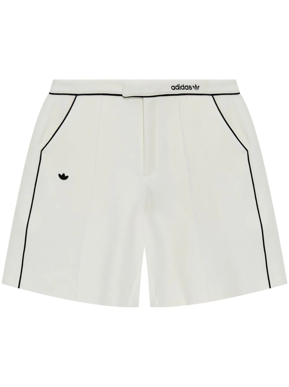 Contrasting-Trim Shorts
