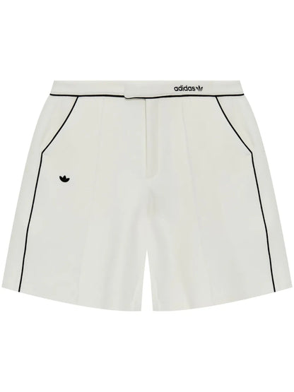 Contrasting-Trim Shorts