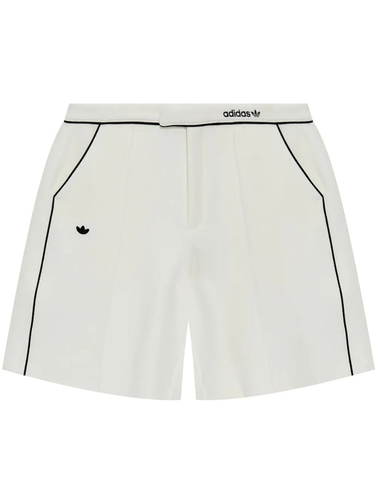 Contrasting-Trim Shorts