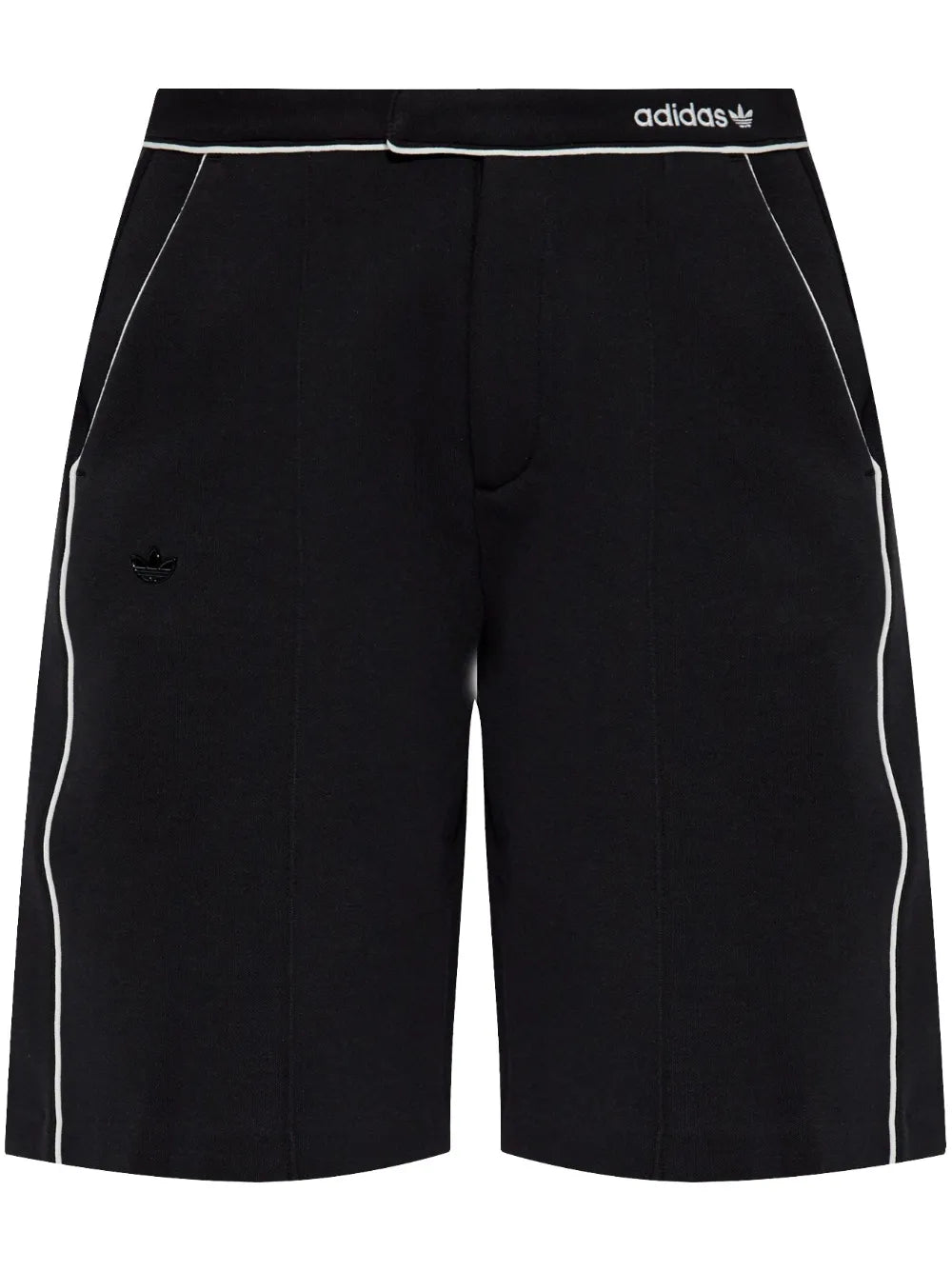 Contrasting-Trim Shorts