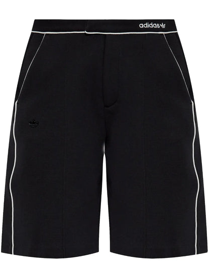 Contrasting-Trim Shorts