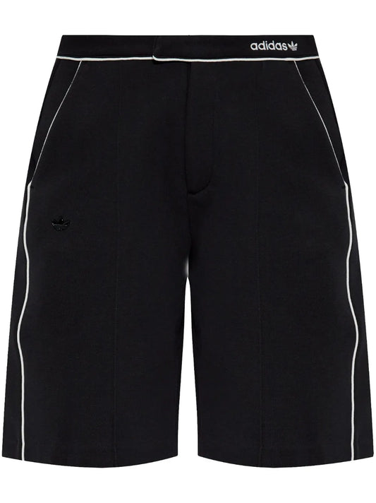 Contrasting-Trim Shorts