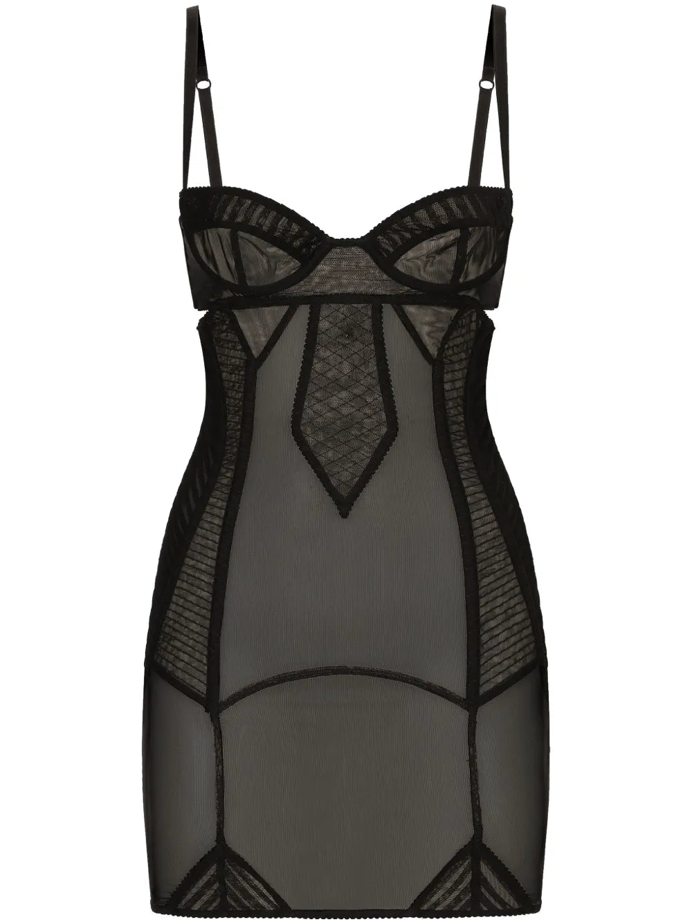Corset Tulle Mini Dress