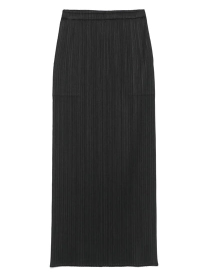 Pleated Midi Skirt