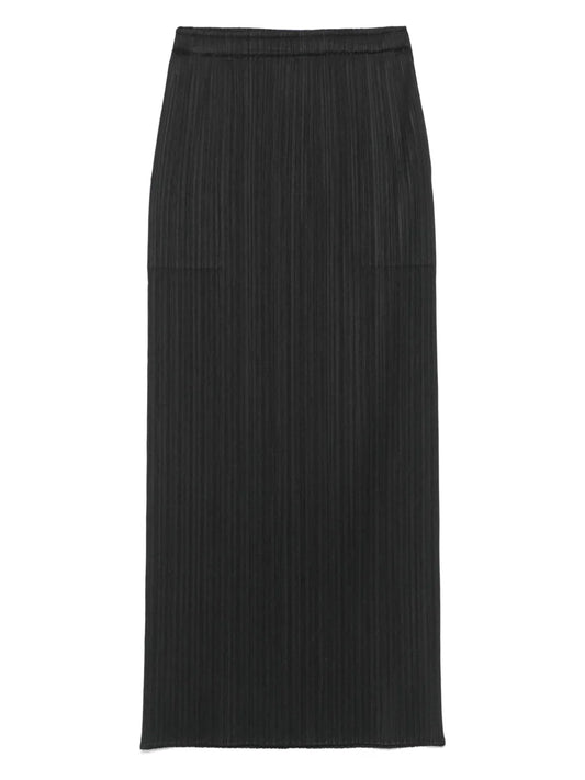 Pleated Midi Skirt