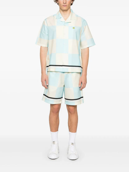 Check-Pattern Shorts
