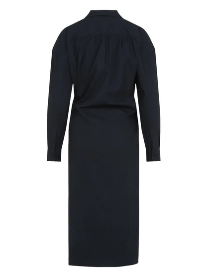Draped Midi Dress