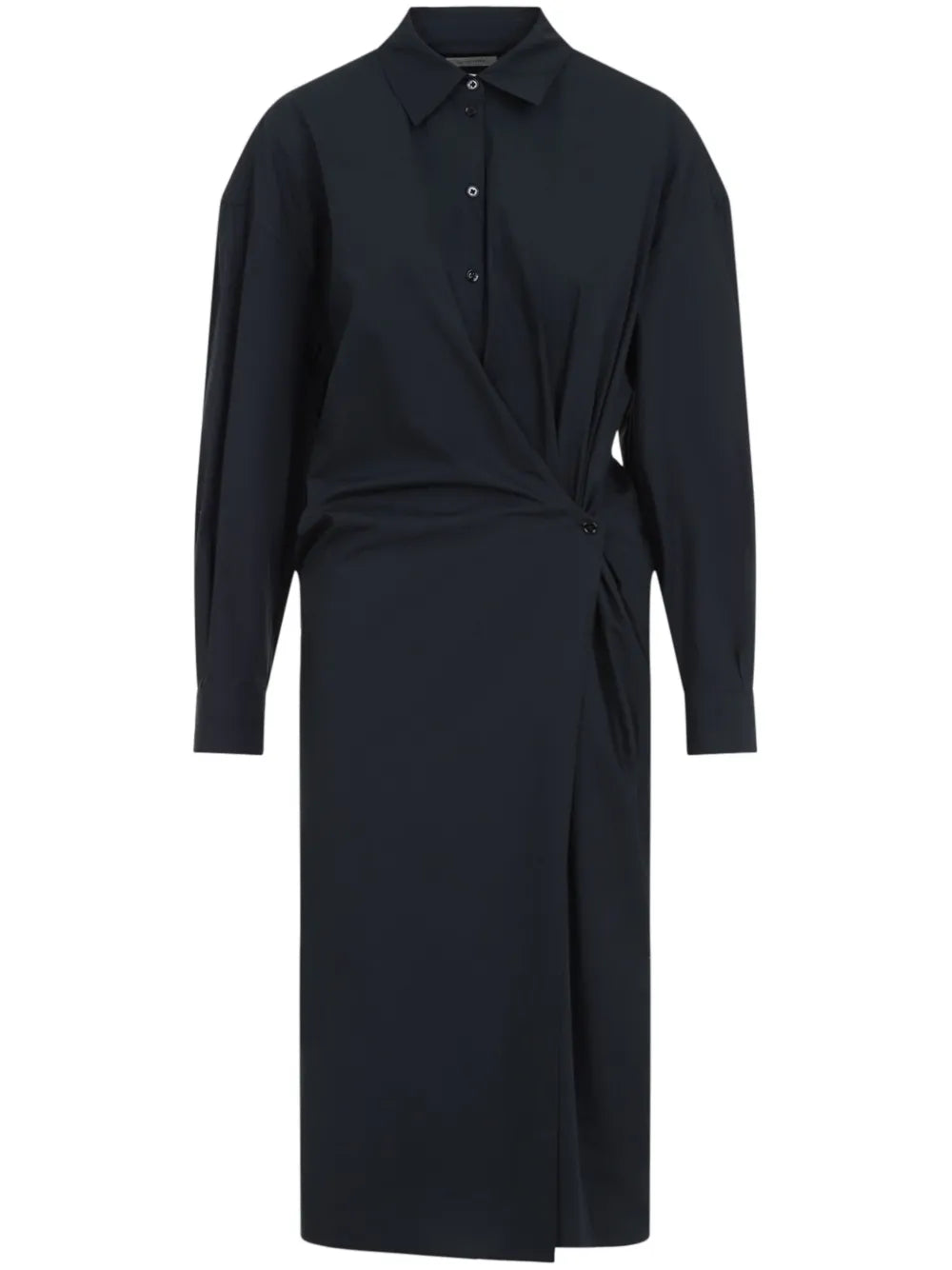 Draped Midi Dress
