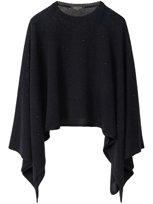 Lurex-Detail Cape