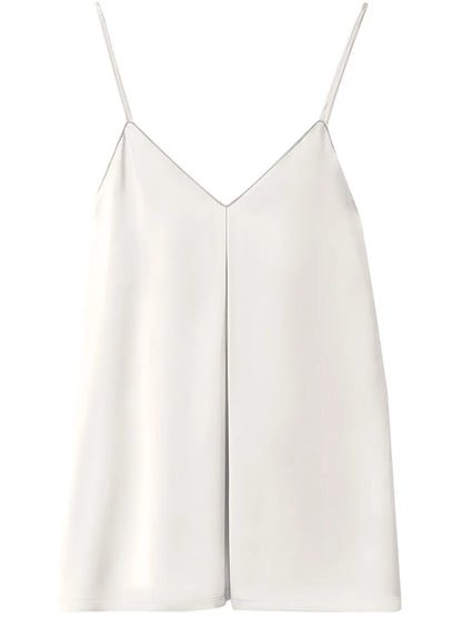 Inverted-Pleat Tank Top