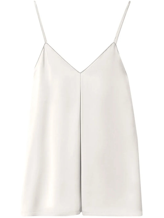 Inverted-Pleat Tank Top