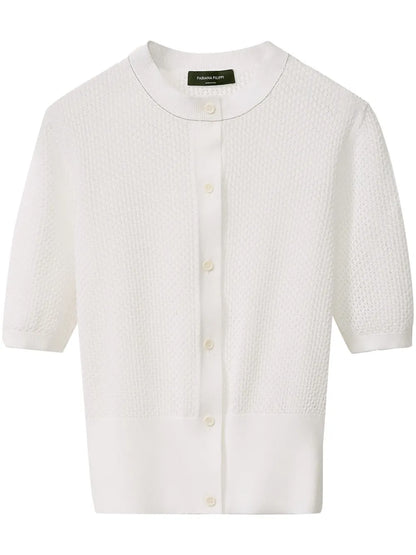 Open-Knit Cardigan