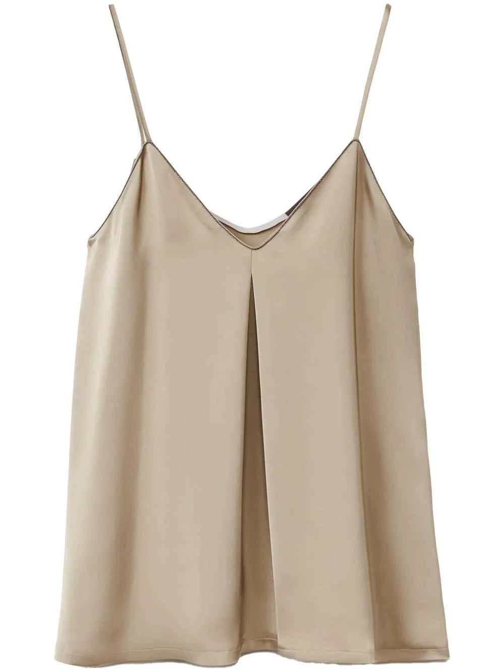 Pleat Detailing Tank Top