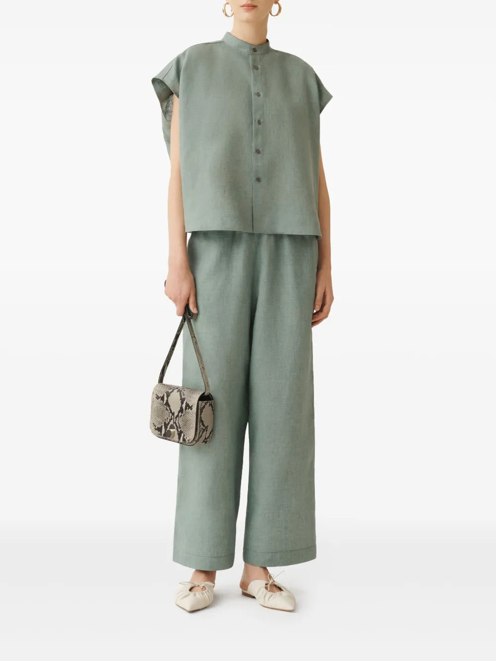 Straight-Leg Trousers