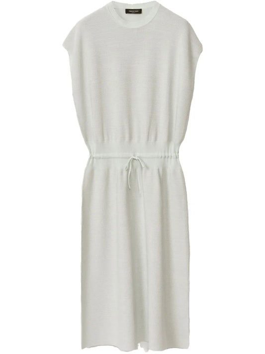 Short-Sleeve Midi Dress