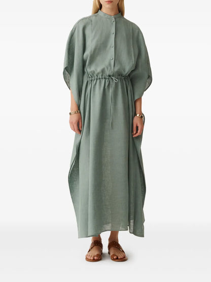 Flared Midi Dress