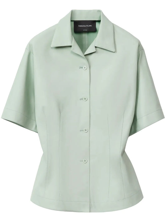 Fitted-Waist Shirt