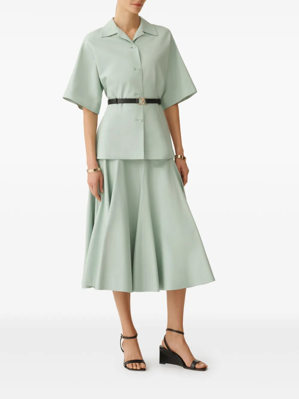 Fitted-Waist Shirt