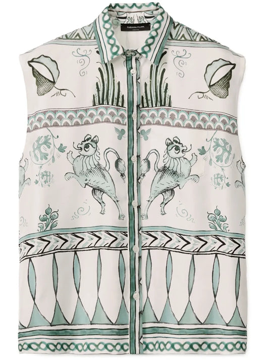 Graphic-Print Shirt