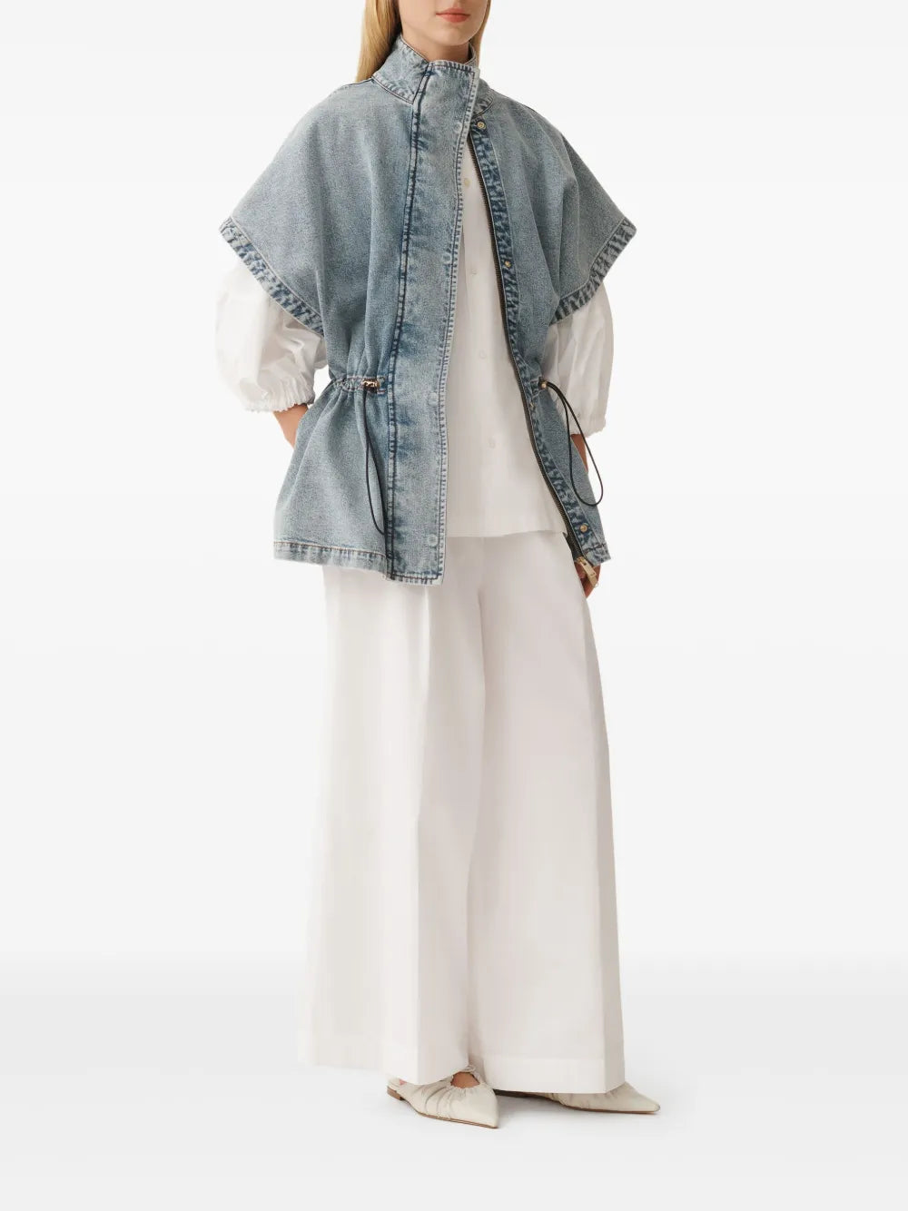 Drawstring-Waist Jacket