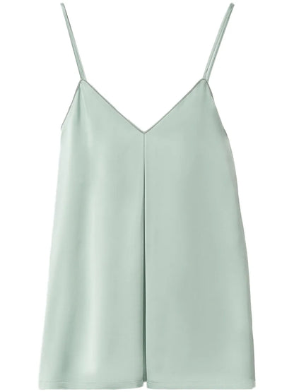 Inverted-Pleat Tank Top