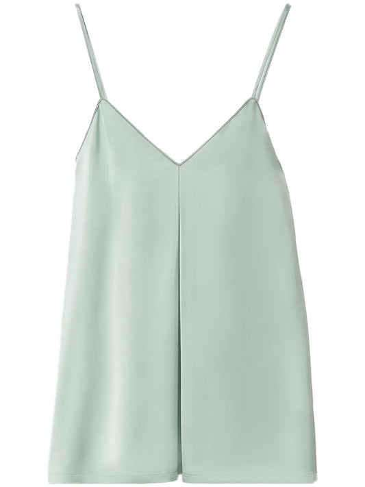 Inverted-Pleat Tank Top