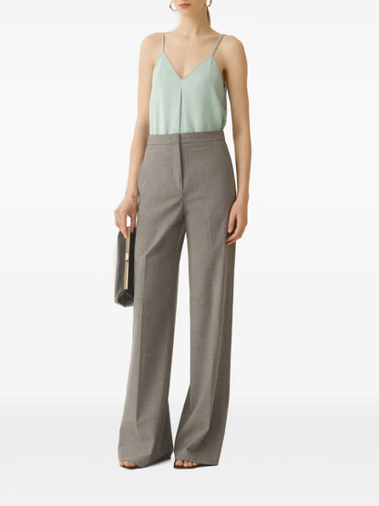 Inverted-Pleat Tank Top