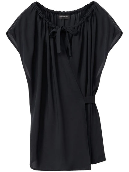 Wrap Design Blouse