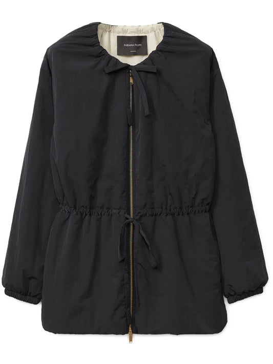 Drawstring-Waist Jacket