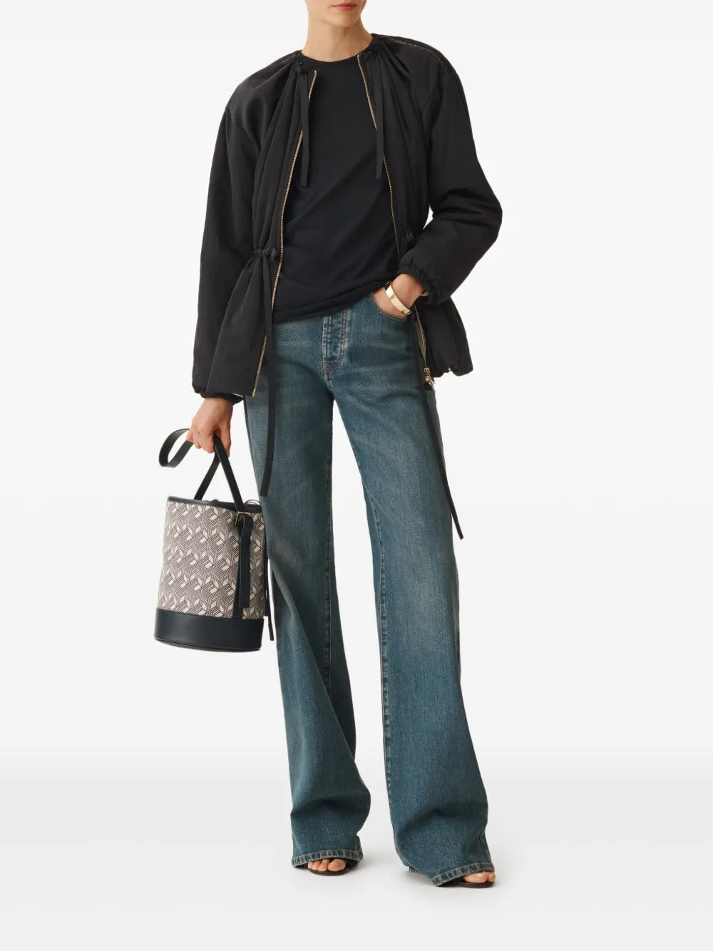 Drawstring-Waist Jacket