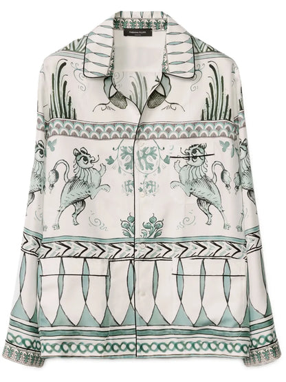 Graphic-Print Shirt