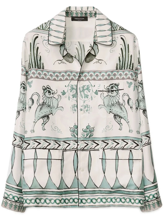 Graphic-Print Shirt