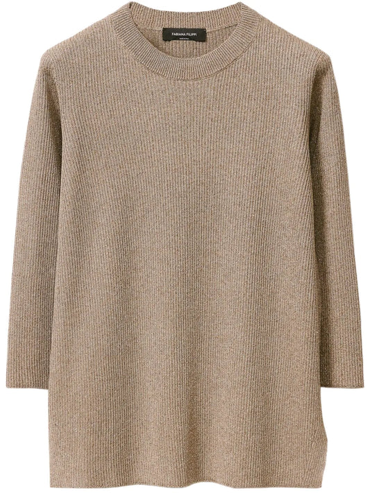 Lurex-Detail Sweater